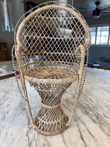 Sedia vintage con supporto per