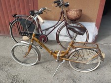 Bicicletta Usata Bianchi Vintage  Pieghevole + 2 Da Donna Marca Holland E Frera 