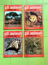 4 Fascicoli - Glim animali e la loro vita - De Agostini - Navara - 1976 -