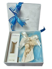 N. 06 BOMBONIERE PER BATTESIMO, COMUNIONE O CRESIMA, DA COMPLETARE CON CONFETTI 