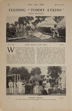 1914 WW1 Articolo E Immagini