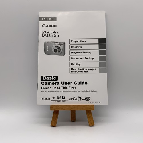 Canon ixus manuale - ixus, 65