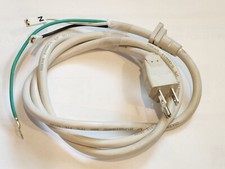 GENUINE PANASONIC INVERTOR MICROWAVE OVEN WHITE POWER CORD F900C4T60CP G6.3