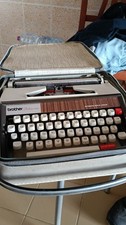macchina da scrivere Brother Deluxe 1350buono stato del 1976.