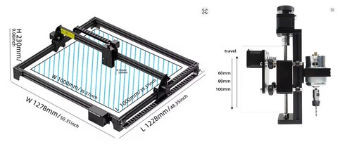 Pantografo cnc pro xxl - cnc, "pro