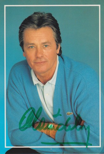 Alain delon autografo - alain,