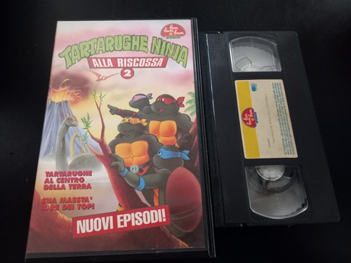 Vhs tartarughe ninja - vhs,