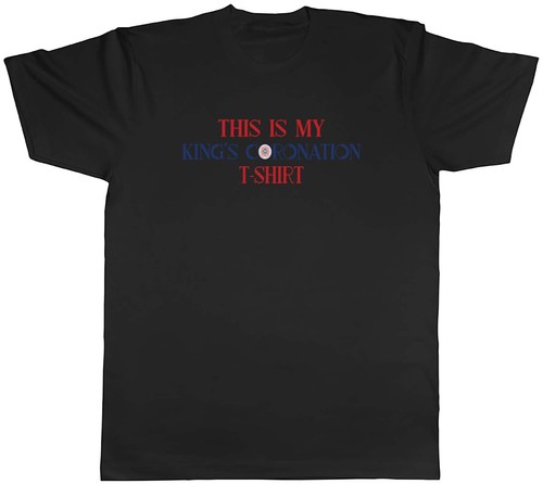 Shirt uomo king coronation - t-shirt,