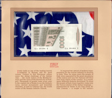 Most Treasured Banknotes Italy