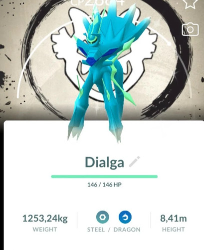 Dialga lucente con - dialga,