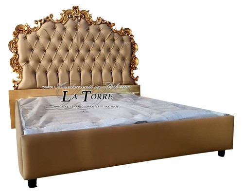 Letto matrimoniale barocco - letto,