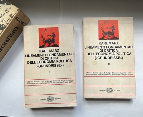Karl marx grundrisse - karl, –