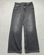 Jeans Zara donna 10 nero gamba