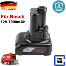Batteria di ricambio 12 V 7,0 Ah per Bosch GBA 10,8 V Li-Ion avvitatore GSR GSB DE