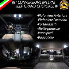 KIT LED INTERNI JEEP GRAND CHEROKEE IV KIT COMPLETO CANBUS 6000K NO AVARIA LUCI