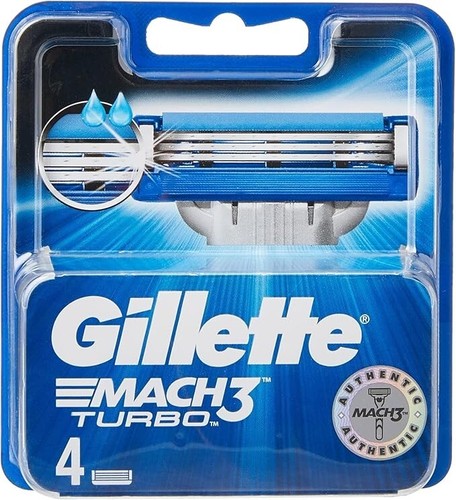 Gillette mach3 turbo lame - gillette, 4