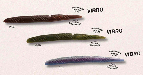 Vibro worm pesca - worm, spinning