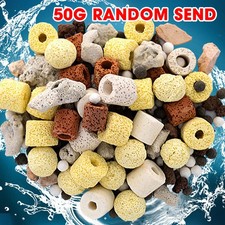 Filtro per acquario media carbone attivo anello ceramica palla biologica acquario pesci