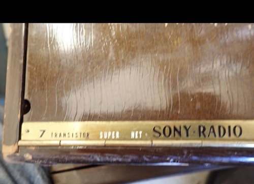 Radio transistor sony gendis - radio,