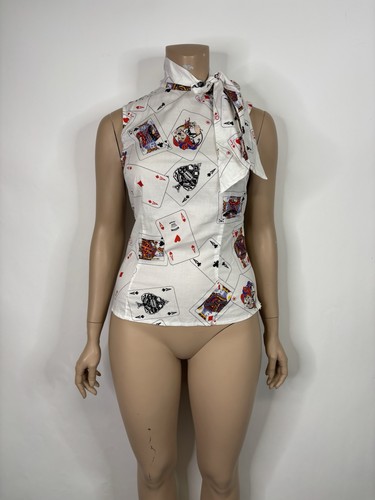 Top senza maniche vintage