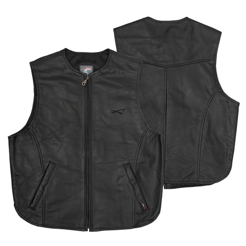 Gilet pelle motociclista - pelle,