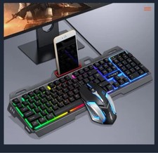 TASTIERA GAMING + MOUSE T -