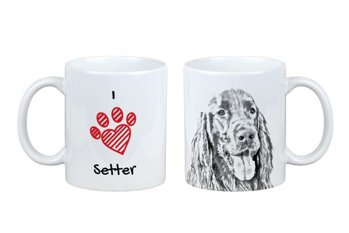 Setter inglese tazza con - i,
