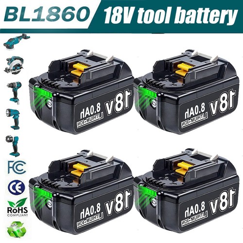 Bl1830 18v 0ah batteria - 6.0ah,