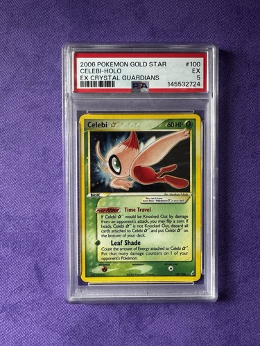 Pokemon tcg celebi - celebi, gold