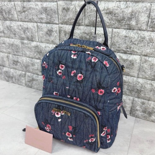Borsa zaino miumiu - zaino, denim