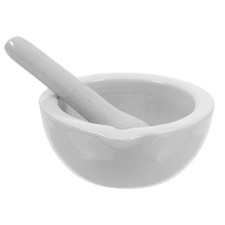  1 set di mortaio in ceramica