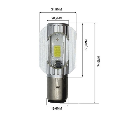 Singola lampadina moto led - singola, a