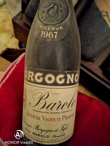 Vino barolo 1967 - 1967, giacomo