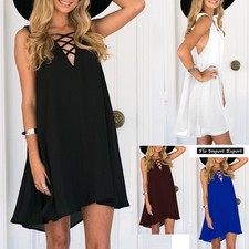 Vestito Donna Mini Abito Chiffon Copricostume Woman Mini Dress 110304