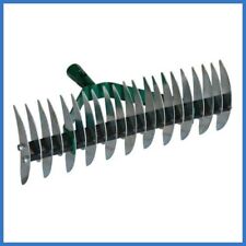 Rastrello Arieggiatore per Prato Aereatore da Giardino Sarchiatore Denti Doppio