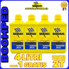 4 LITRI Olio Bardahl Scooter injection 2T Lubrificante alte prestazioni 04BD02