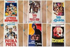 6 Locandine Originali Cinema