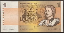 1 DOLLAR COMMONWEALTH OF AUSTRALIA 1 DOLLARO BANCONOTA CARTAMONETA