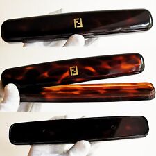 Scatola box FENDI orologio bracciale penna collana watch vintage case brown gold