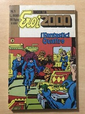 Raccolta Eroi 2000 n.1 I Fantastici Quattro 159,160,161 Corno 1980 Ottimo