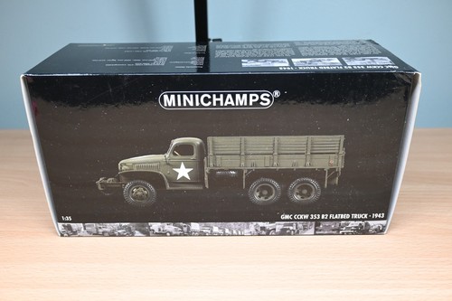 Camion pianale minichamps gmc - camion,