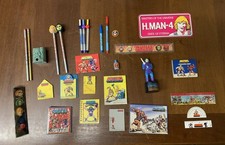 Masters Of The Universe Gadget Anni 80 Temperino Matite Bloc-notes Gomme Timbro