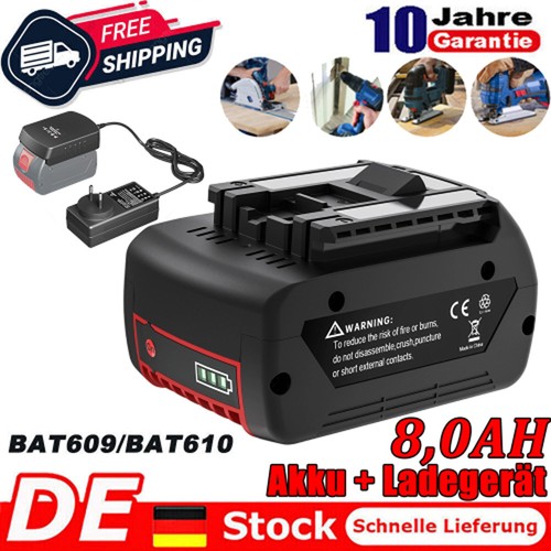 Batteria 18v 8ah - 8ah, bosch
