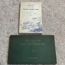 2 VECCHI LIBRI PER FARE CANNE