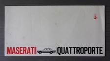 Brochure vendita MASERATI