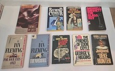 Vintage Mystery Lot of 9 Books with Raymond Chandler, Dashiell Hammett +