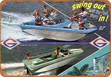 METAL SIGN - 1967 Glastron