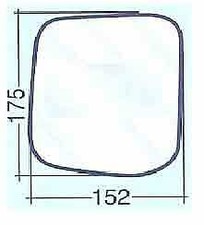 VETRO SPECCHIO RETROVISORE