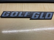 VOLKSWAGEN VW GOLF GLD LOGO