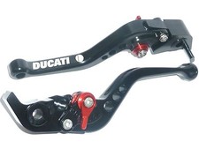 Ducati 937 Monster 2021-2023 Corto Nero Freno + Leve Frizione Set Strada Pista